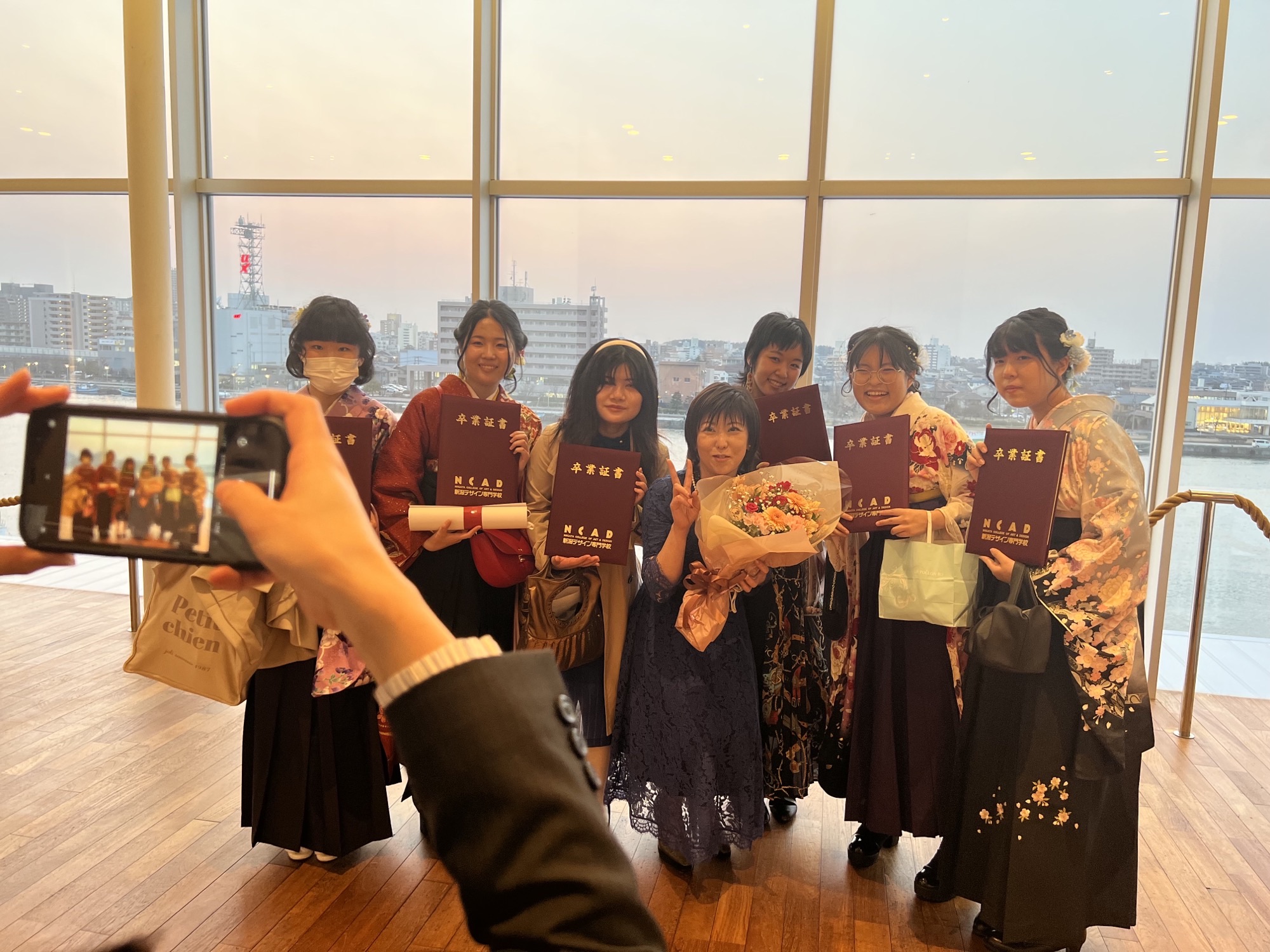 🌸第47回 卒業式を執り行いました🌸 ｜ 新潟デザイン専門学校
